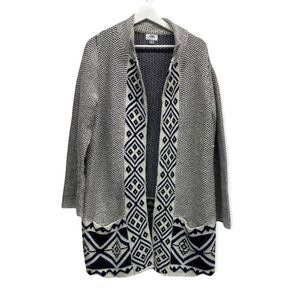 Old Navy Blue & Gray Coatigan